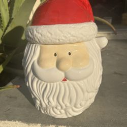 Santa Cookie Jar