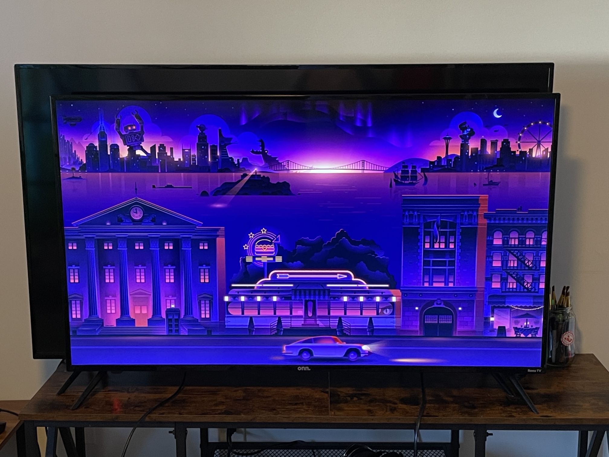 50” Roku TV With Remote