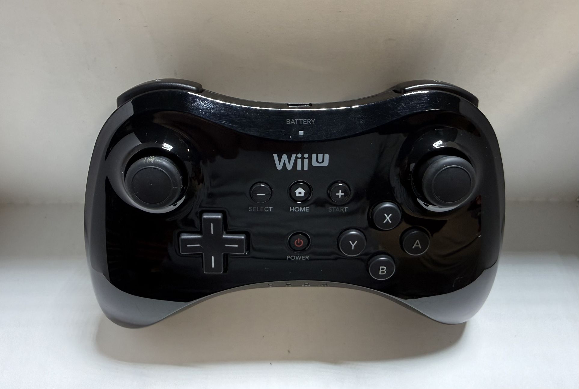 Official OEM Nintendo WiiU Black Wireless Controller WUP-005