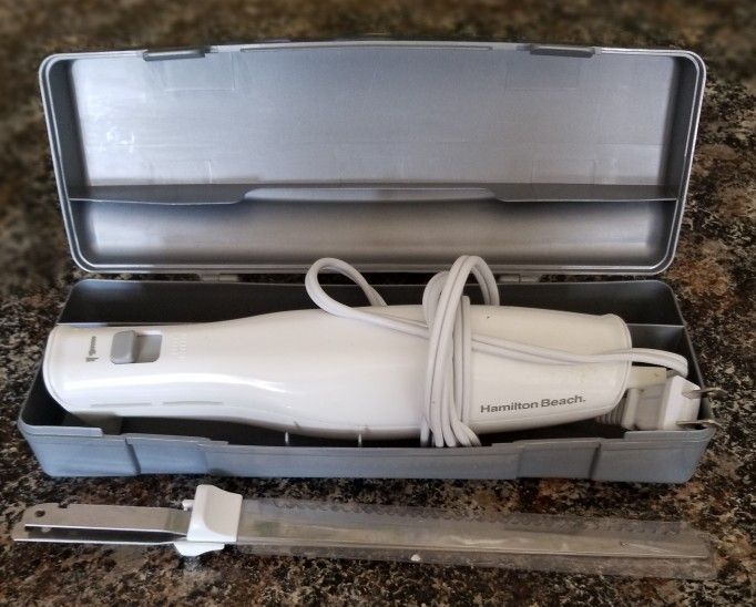 Hamilton Beach Electric Knife With Case