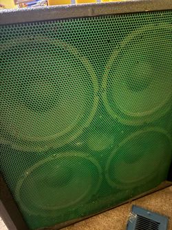 4x10 bass guitar cabinet U.S.A.