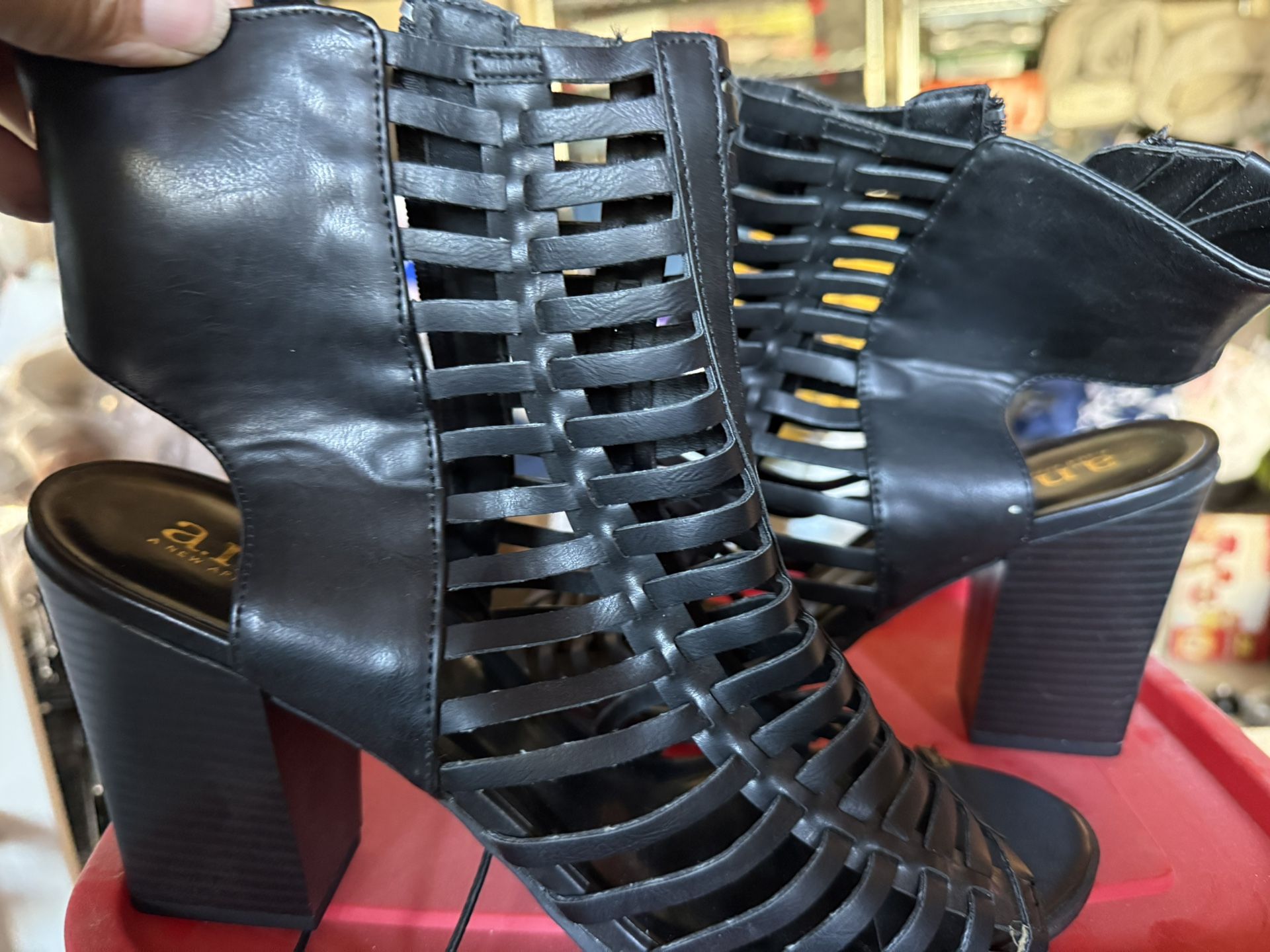 Size 11 Black Booties New