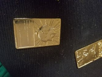 99 Nintendo Togepi 23k gold plated card