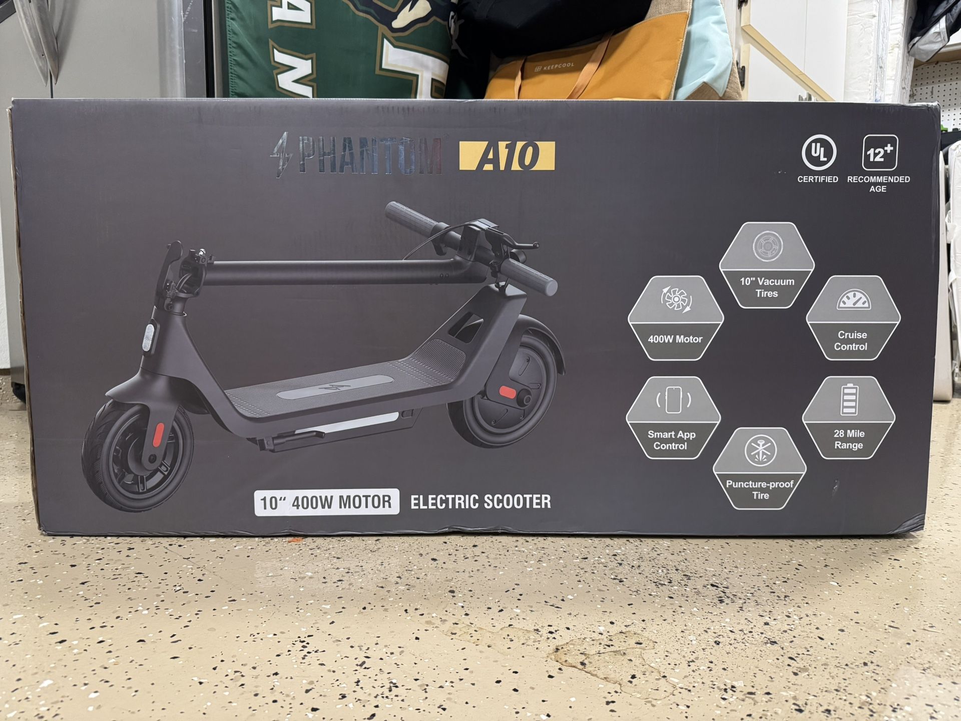 Brand New (Unopened) Phantom A10 Electric Scooter