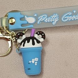 Candy Color Ice Cream KeyChain