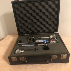 Linde Liquefier Argon Or Dry Nitrogen Flow Meter In Original Case