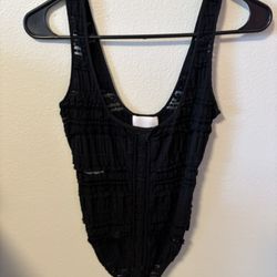 Womens Lace Cinq A Sept Bodysuit