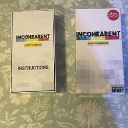 Incohearent Game 