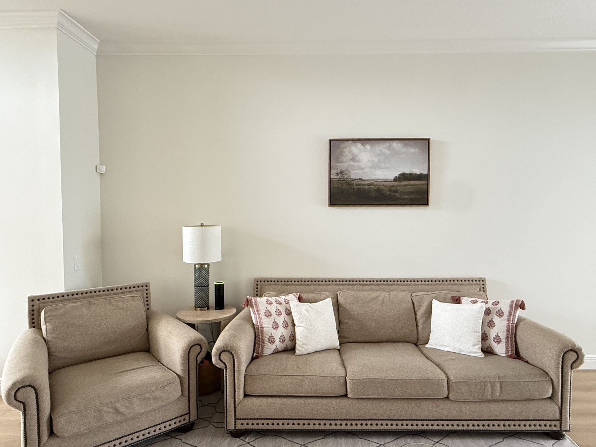 Couch And Arm Chair Set