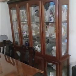 Large Cabinet With Dishes