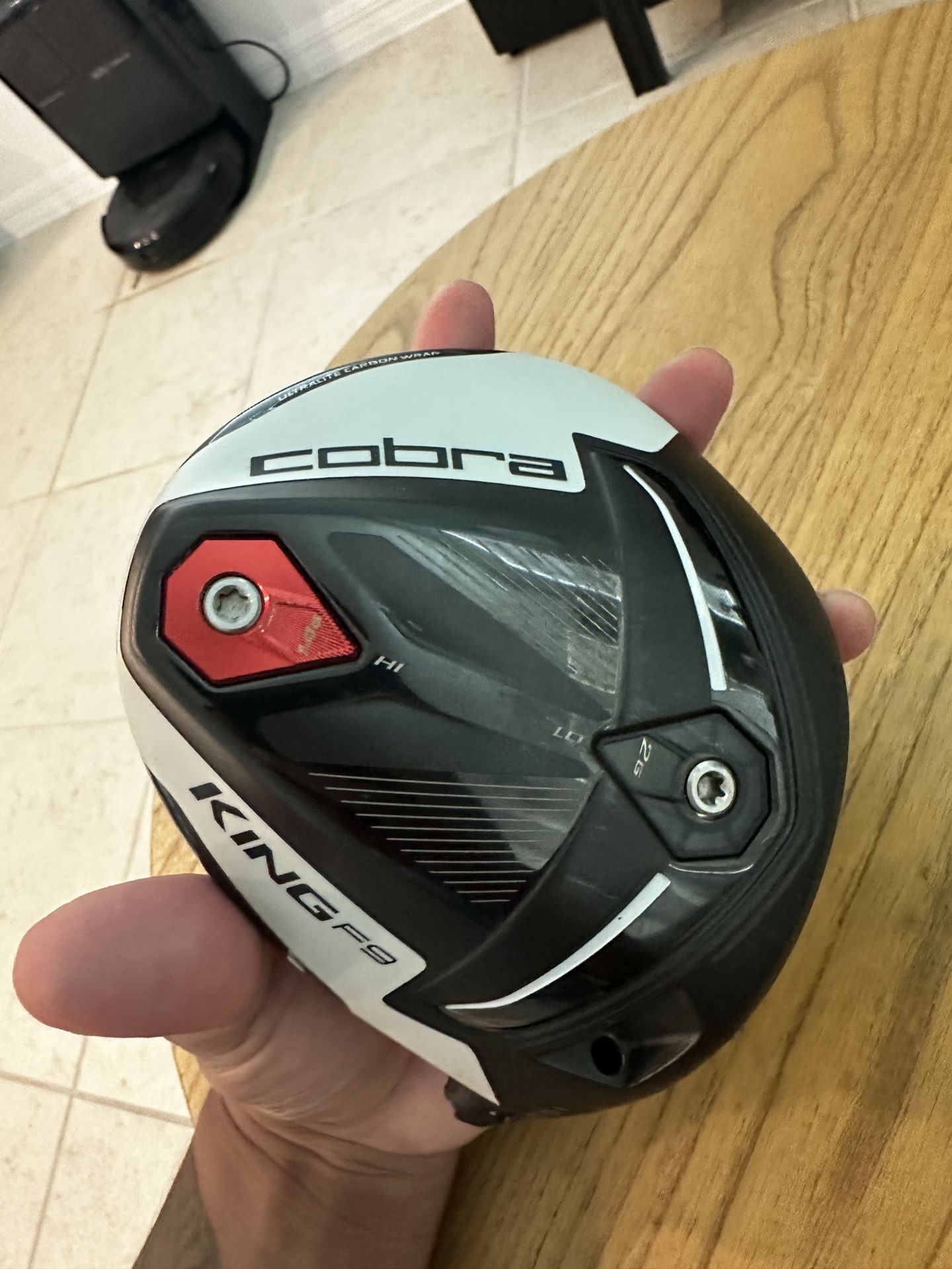 MINT Cobra King Driver F9 SPEEDBACK 10.5° DRIVER HEAD ONLY