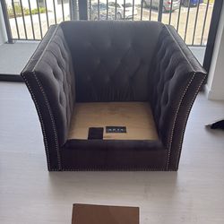 Grey One Seat Couch