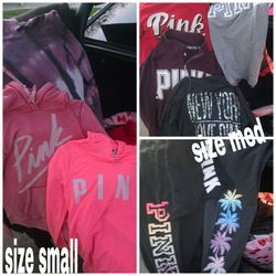 PINK SWEATERS LOT