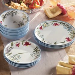 Vajilla De 12-piezas De Melamina De Princess House 