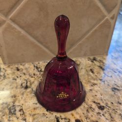 vintage Viking Art Glass bell