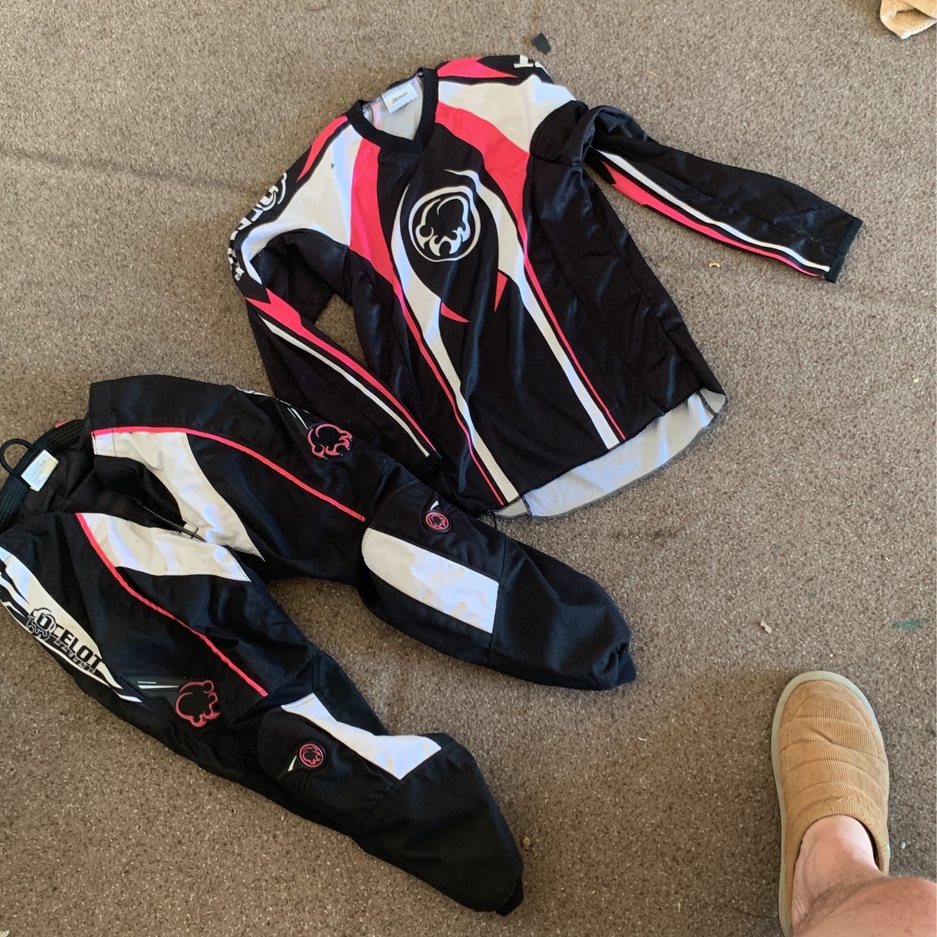 Ocelot Girls Youth Mx Kit Pants And Jersey