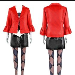 Joker 2 Harlequin Costume Size XS