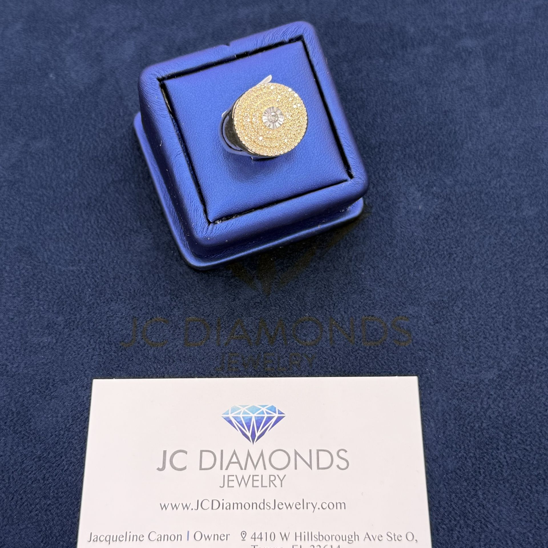 Ring Men Diamonds Real