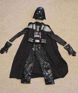 Darth Vader costume, child size 7/8