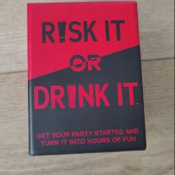 Risk It Or Drink It Card Game 