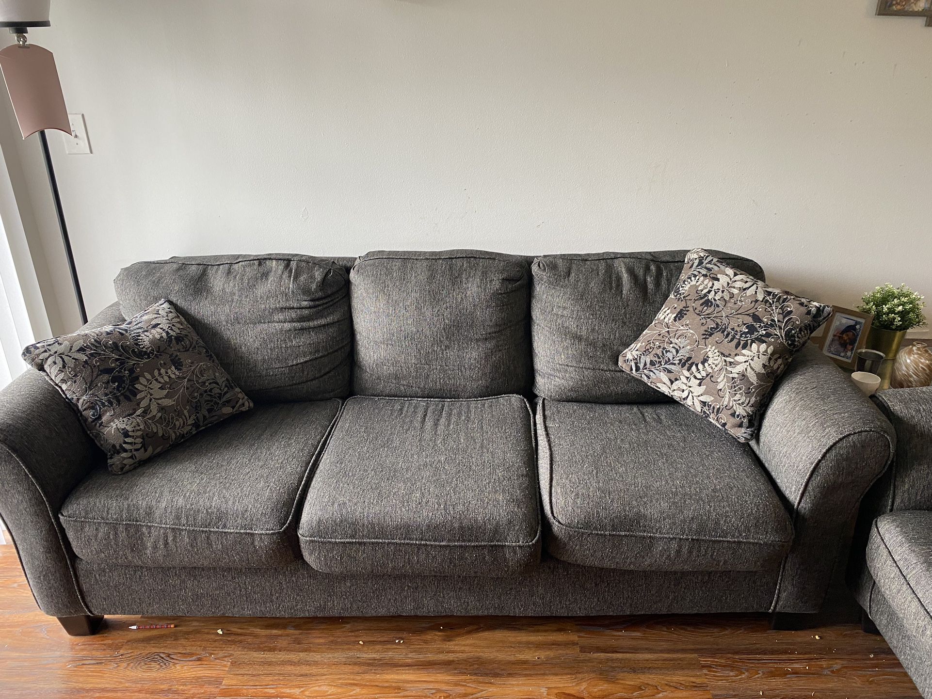 Three Seater Sofa  And Love Couch 