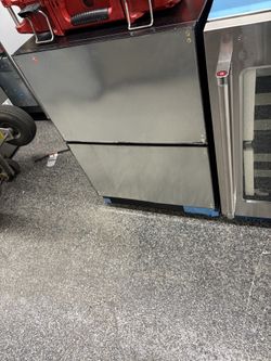 Kitchen Aid Panel Ready Double Drawer Fridge Freezer