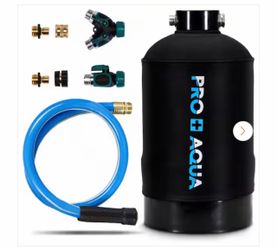 Pro+Aqua Portable Water Softener Pro 16,000 Grain Premium Grade RV, Trailers, Boats, Mobile Car Washing, Highflow 3/4in. GH Ports