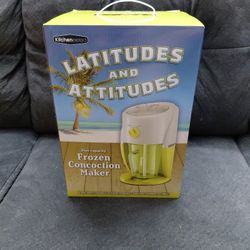 NEW Frozen Margaritas Maker Latitudes and Attitudes 