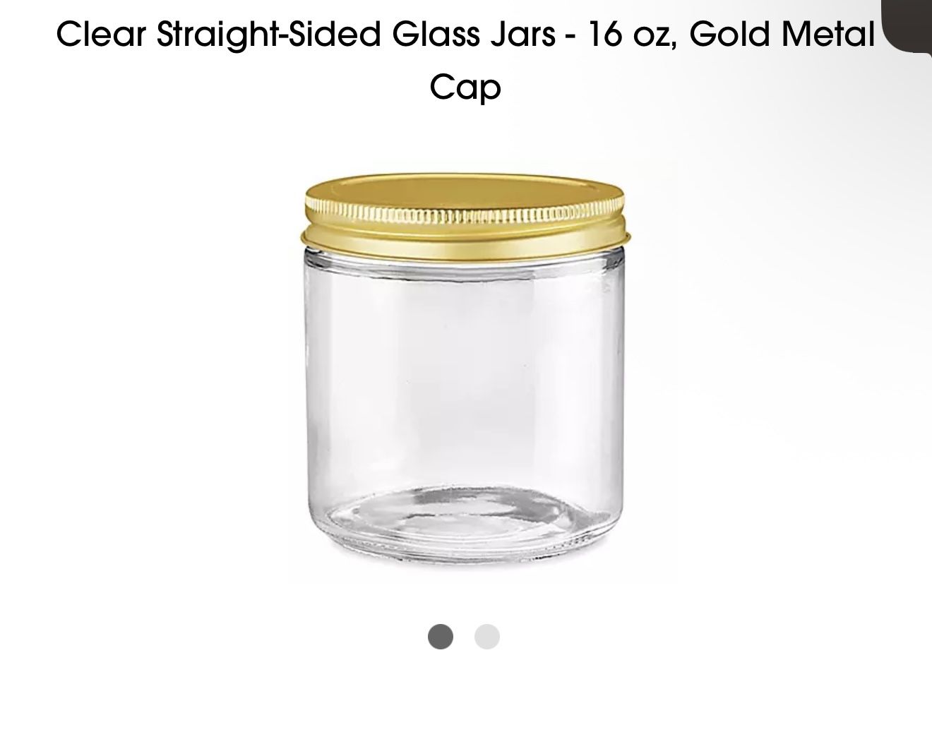Glass Jars