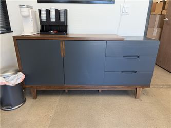 Blue-Gray Sideboard - $20 - Irvine Pickup