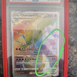 Graded Charizard 