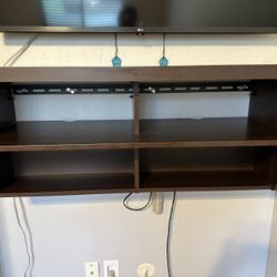 Wall Media Floating Cabinet Storage Shelves