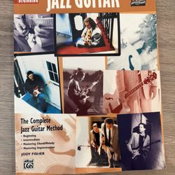 Beginning Jazz Guitar Book + CD – Jody Fisher