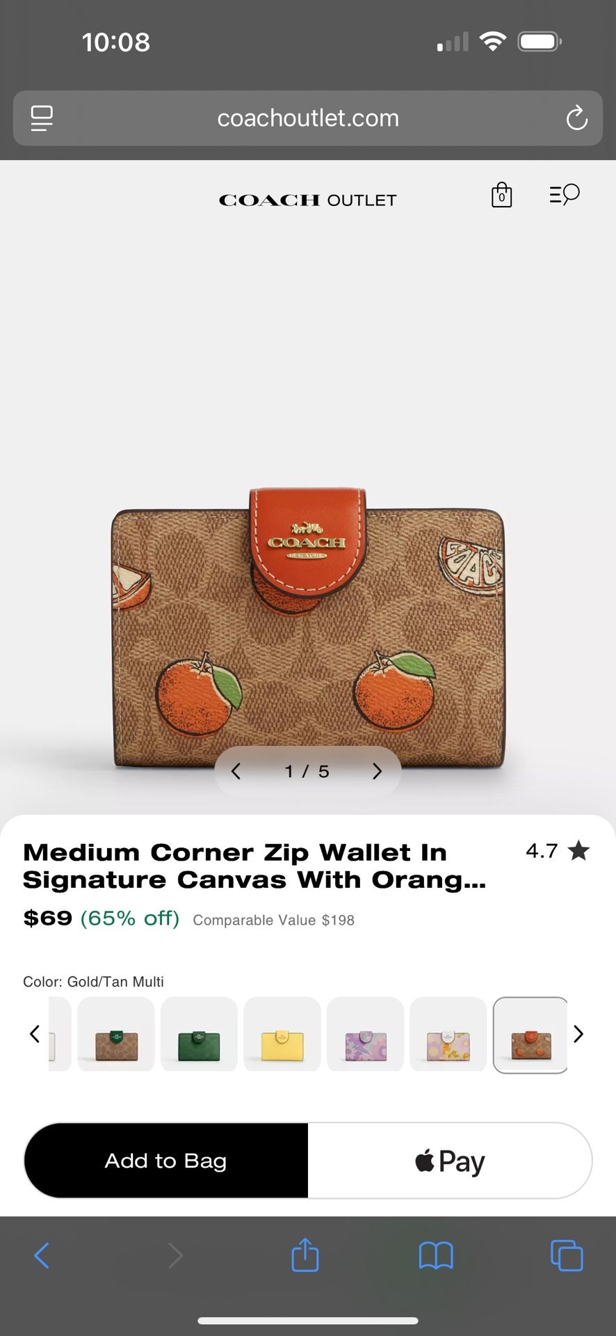Coach Wallet