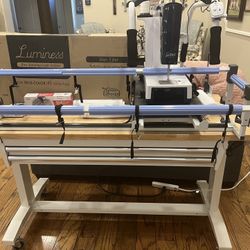 Grace Little Rebel Quilting Machine With Cutie frame And Height Adjustable Table