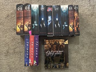 Huge Lot Of DVD Sets 007, Friends, 24