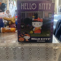 Hello Kitty Halloween Blow Up