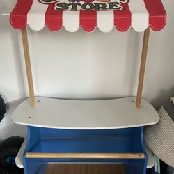 Kids- Melissa And Doug, Reversible/wood Grocery Store & Lemonade Stand