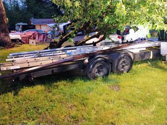 Tandem axel 18 ft trailer