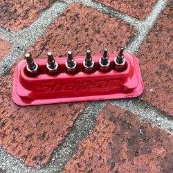 Snap On 1/4” Torx Bit Socket Set T8-T27