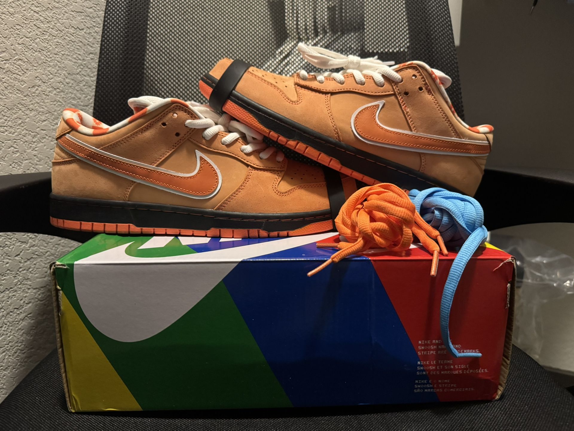 Nike SB Dunk Low Concepts ‘Orange Lobster’ Size 11