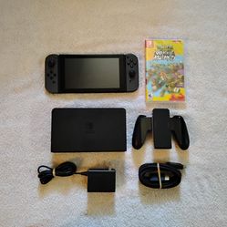 Nintendo Switch with TMNT game