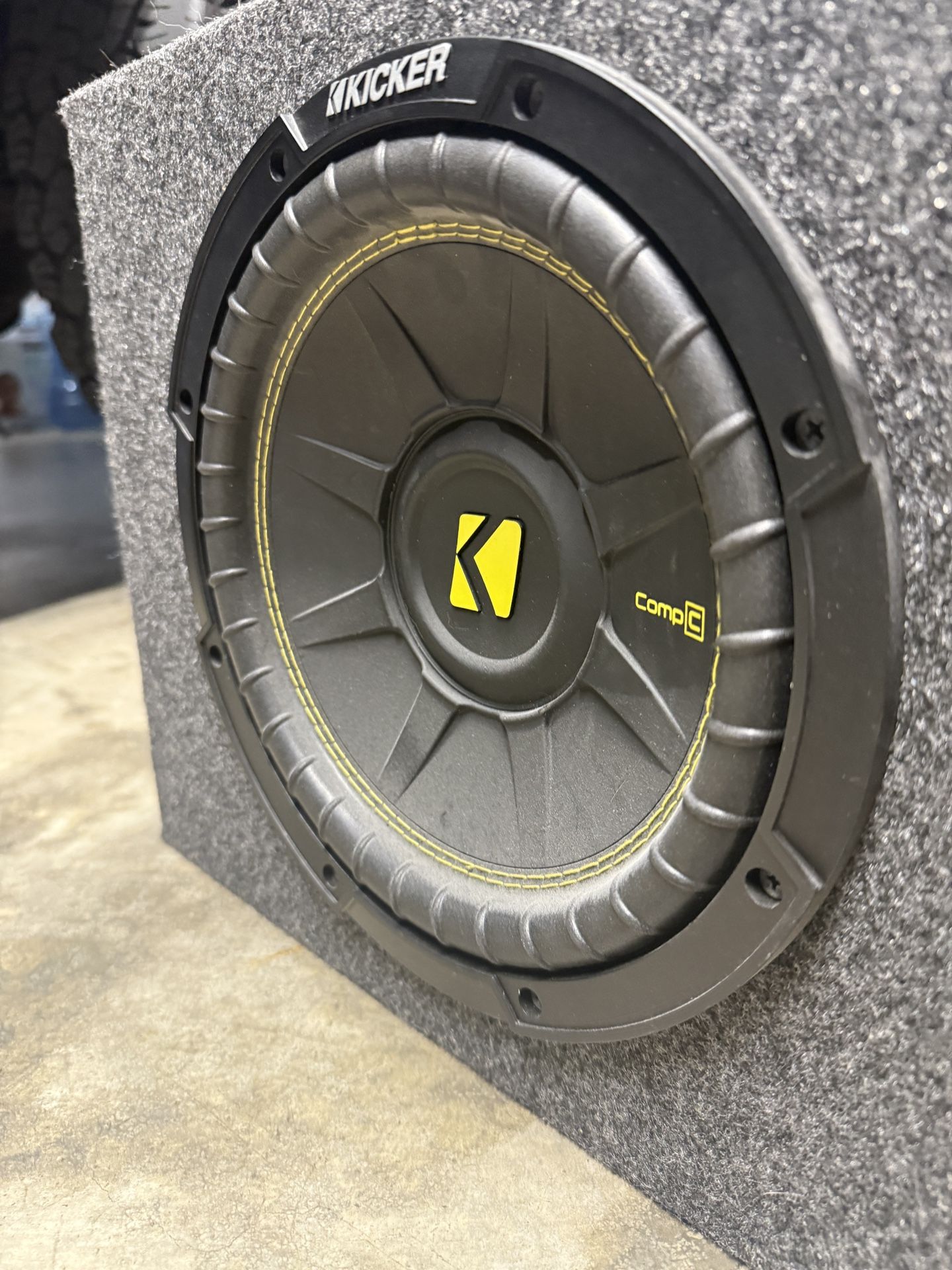 10” Kicker Sub Sealed Box