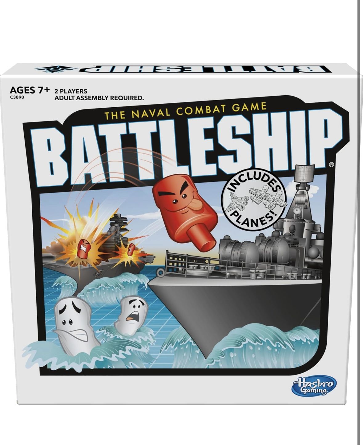 Hasbro Gaming Battleship with Planes Strategy Board Game for Ages 7 and Up NIB