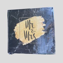 Mr & Mrs Cheese Cutting Board Wedding Gift. 
