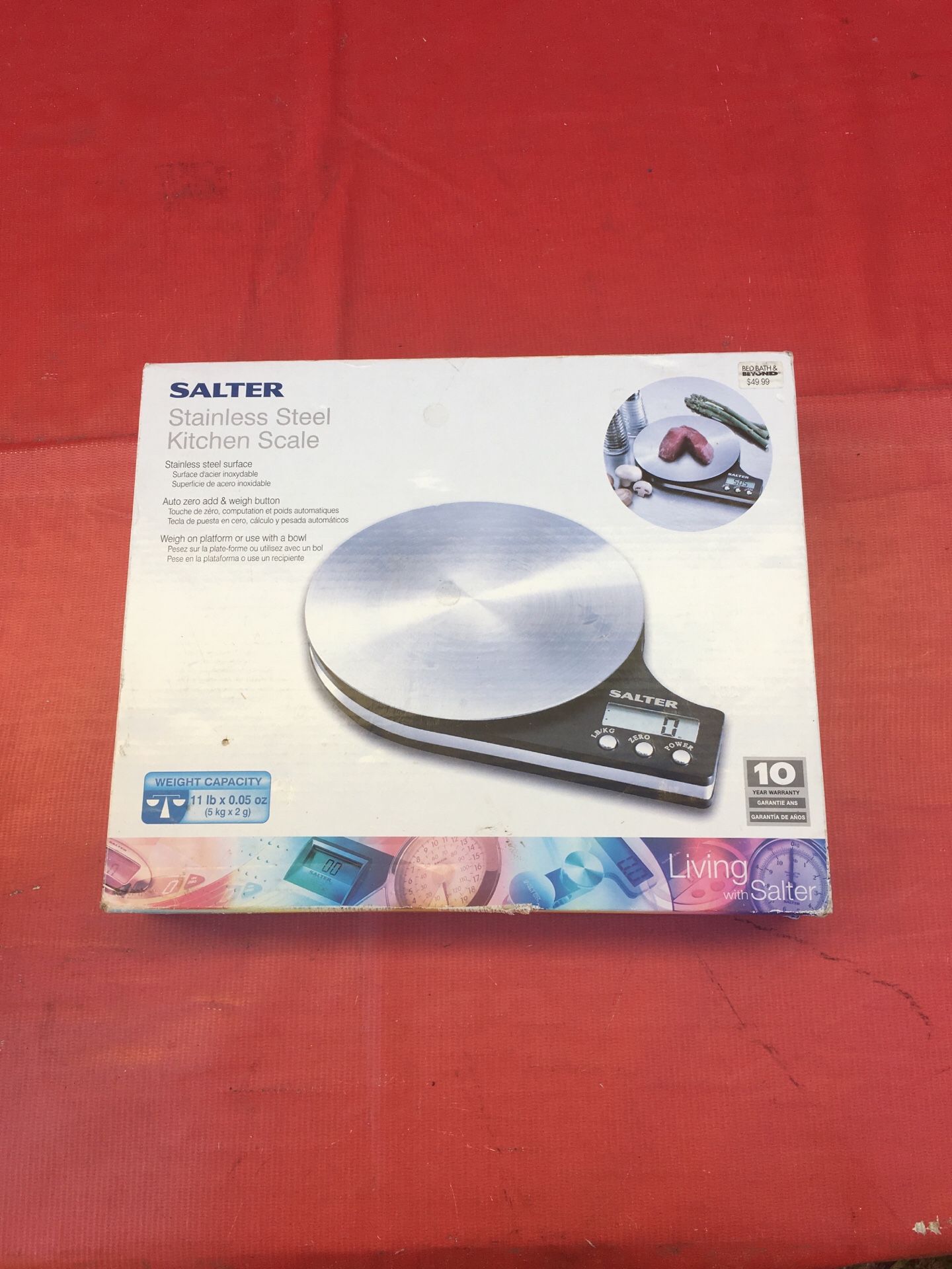 Salter Stainless steel kitchen scale