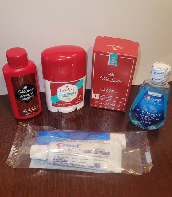 Old Spice/Crest Travel Kits (14) 