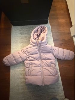 Girl pink puffer jacket size 4t