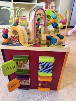 Zany Zoo Activity cube