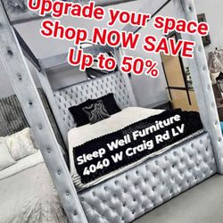 ✨️ King, Cal King, Queen Bed Frame ✨️ Furniture Sectionals, Bedrooms, Dining Avail 